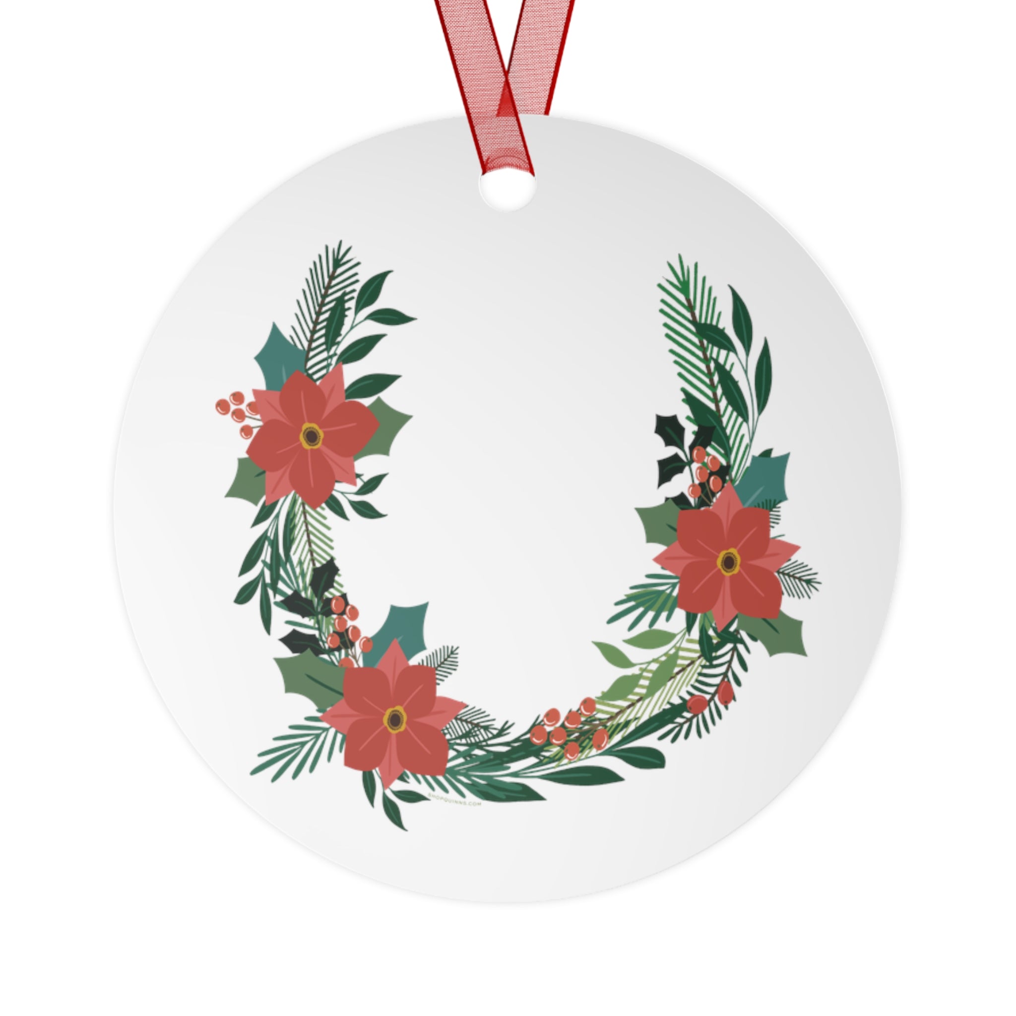 Holiday Horse Shoe Ornament