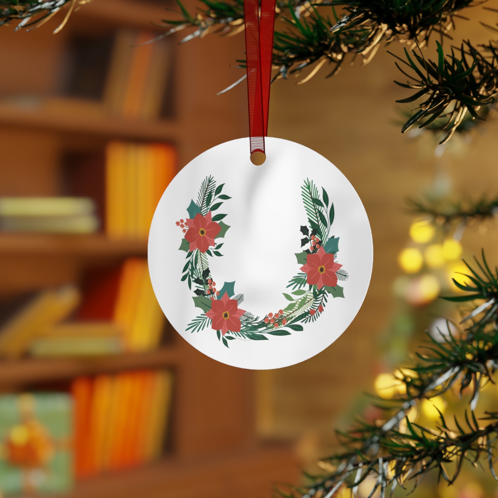 Holiday Horse Shoe Ornament
