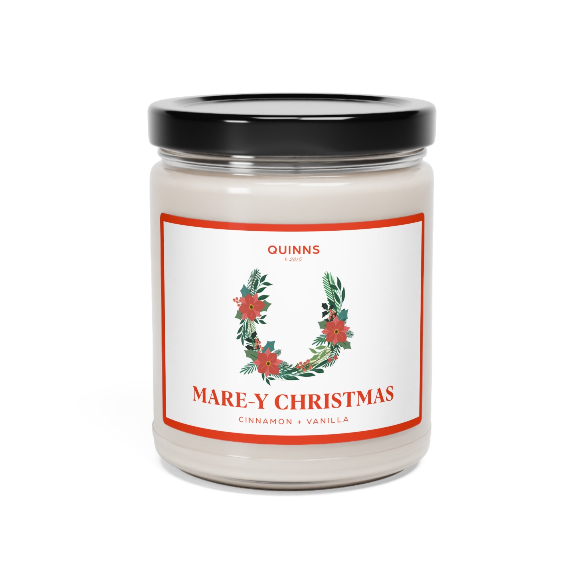 Mare-y Christmas Candle