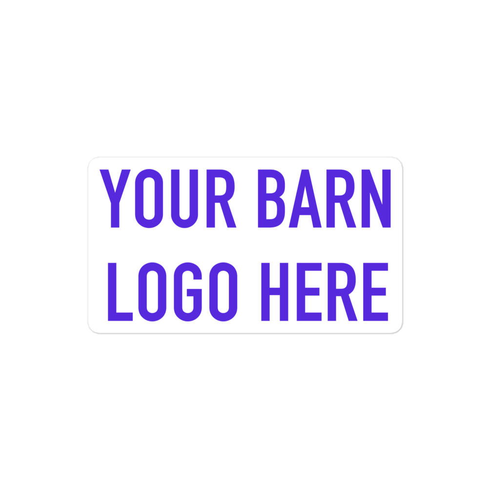 Your Barn Name Sticker