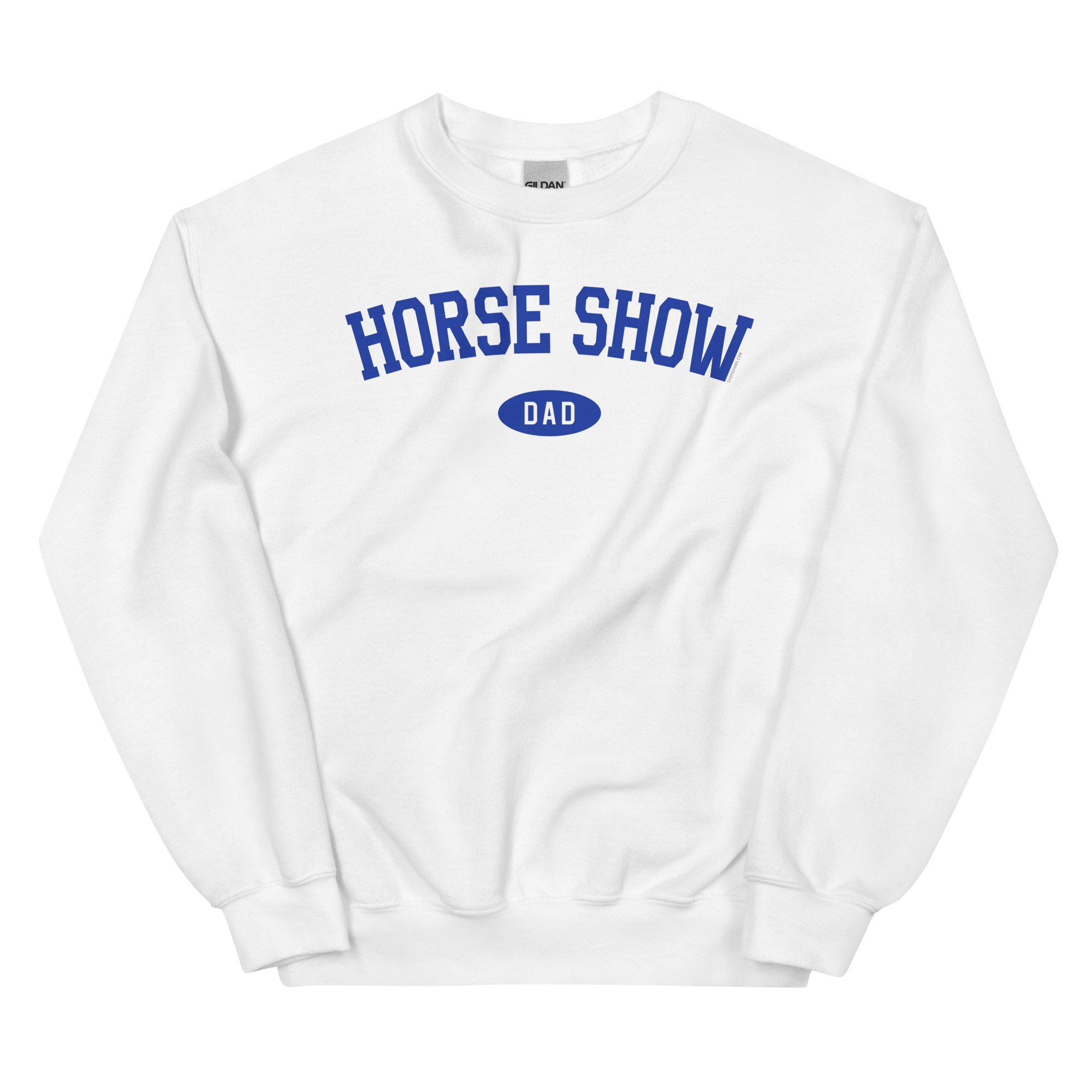 Horse Show Dad Crewneck Sweatshirt